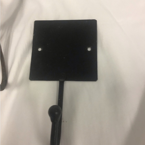 3 Hook Wrought Iron Wall Hat Hanger- Deer or Horse - Picture 11 of 14